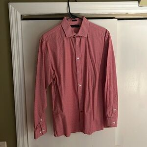 Men’s Tommy Hilfiger long sleeve button down shirt, Size Large.